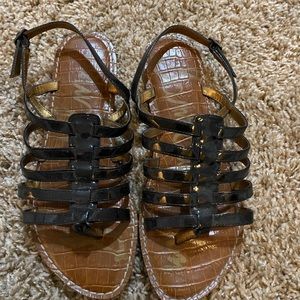 Sam Edelman patent sandals